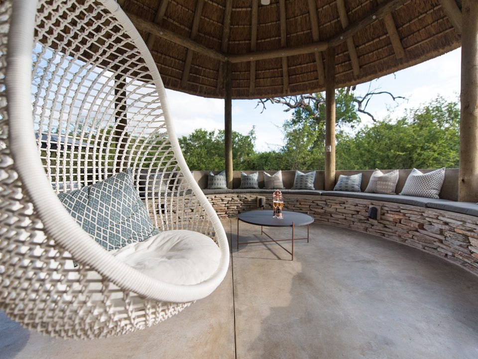 Villa Kudu covered patio