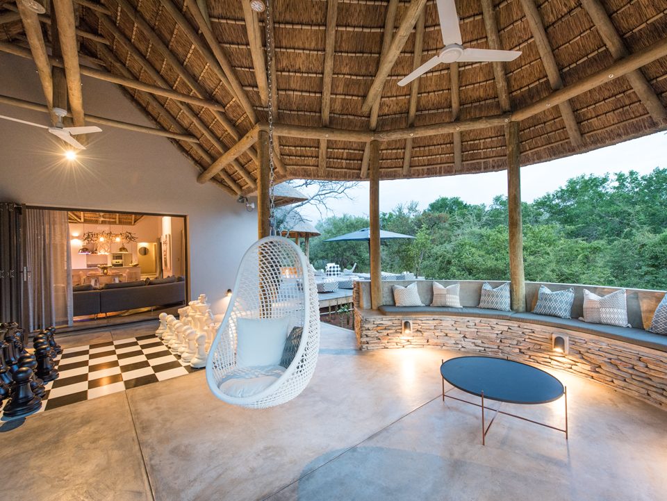 Villa Kudu covered patio