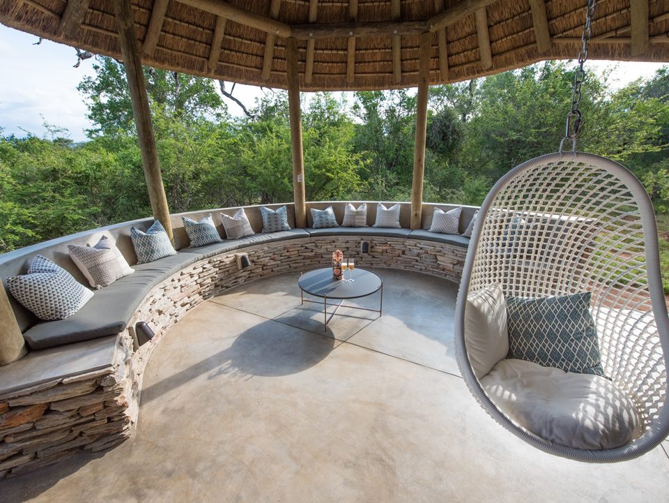 Villa Kudu covered patio