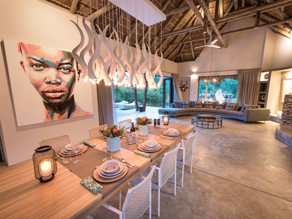 Villa Kudu Dining & Living Room