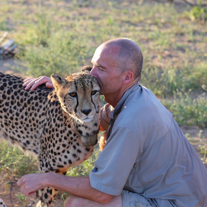 Villa Kudu, meet the Cheetahs at Tshukudu